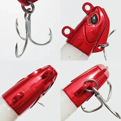 5pcs 24g/105mm Artificial soft Bait Lumious/Glow Mackerel Sea Bullet Bass Snapper Fishing Lure Wobblers Swimbait Jigging Baits