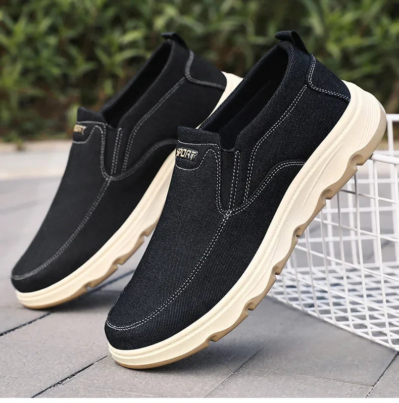 Shoes for men, 2024 autumn new single shoes, British style bean shoes, dad shoes, one foot casual shoes