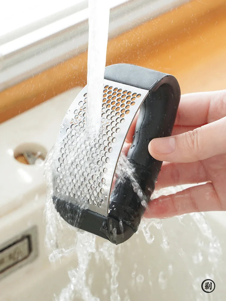 Kitchen Artifact: Garlic Press Crusher, Manual Garlic Crusher, Garlic Chopping Tool, Kitchen Accessories