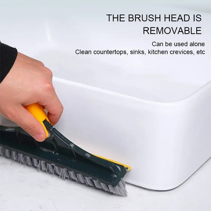 Bathroom Floor Brush Wash The Floor Brush The Ground Seam Brush Tile Long Handle Wall Wash Toilet Cleaning