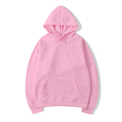 Spring Autumn Fashion Men's Women's Hoodie Casual Hoodies Pullovers Sweatshirts Men's Top Solid Color Hoodies Sweatshirt Male