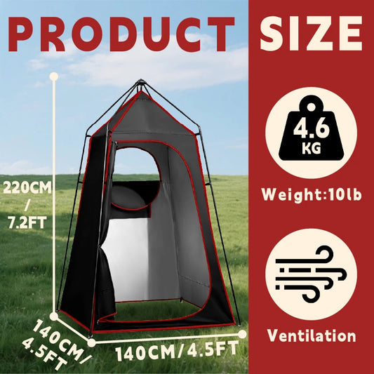 Shower Tent Portable Privacy Tent Outdoor Camping  Toilet Tents Dressing Room for Travel Beach Tailgate  for Camping Beach
