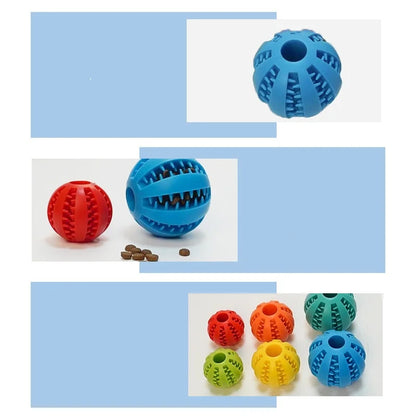 Cross-border pet dog leakage toy balls, teething puzzles, anti-boring and biting training toys