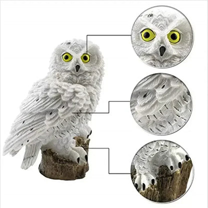 Solar Owl Garden Light Outdoor LED Lawn Lamp for Garden Decoration Waterproof Christmas Lights Outdoor Solar Lamp Post