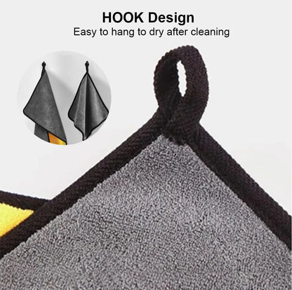 Microfiber Towel Car Microfiber Cloth Wash Towel Microfiber Cleaning Cloth Car Wash Drying Towel Auto Detailing