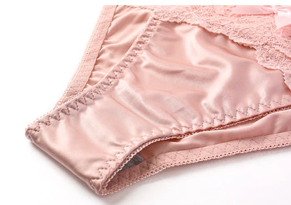 CINOON Women Sexy Lace Panties Low-waist Underwear Female G String Breathable Hollow out Lingerie Comfortable Intimates