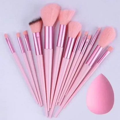 Professional Makeup Brush Set - Soft Fluffy Cosmetic Brushes for Foundation, Powder, Eyeshadow & Blending , Beauty Tools