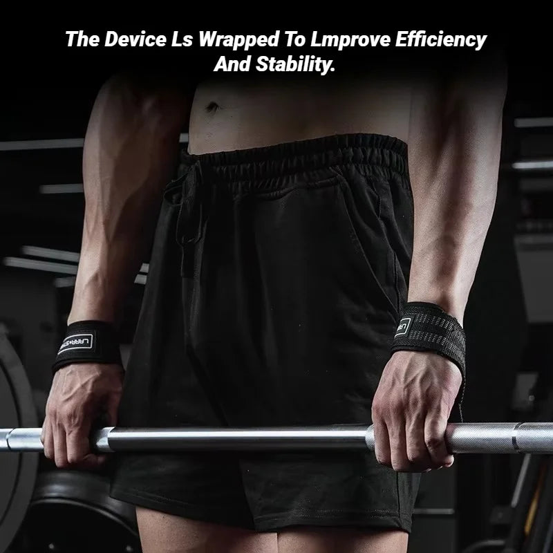 2Pcs Sports Booster Belt Grip Fitness Pull-Up Bars Pull-Ups Silicone Non-Slip Wear-Resistant Deadlift Strap Gym Dumbbell Workout