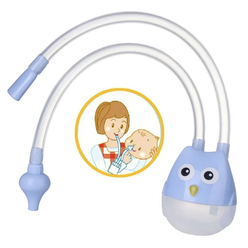 New Born Baby Safety Nose Cleaner Vacuum Suction Nasal Aspirator Bodyguard Flu Protection Accessories new born baby accessories