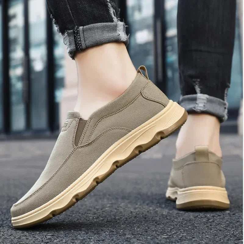 Shoes for men, 2024 autumn new single shoes, British style bean shoes, dad shoes, one foot casual shoes