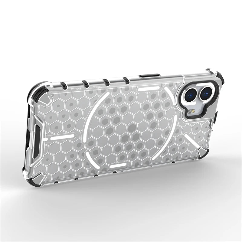 Shockproof Case for Nothing Phone 2 Cover Nothing Phone 2 Capas Transparent Bumper Honeycomb Clear Fundas Nothing Phone 2 (2)