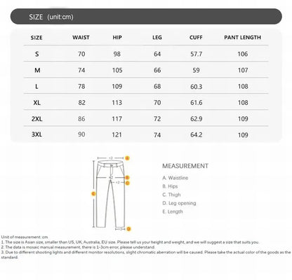 Vintage Distressed Men's Baggy Straight Jeans Spring Autumn Korean High Street Moustache Effect Denim Pants Streetwear Trousers