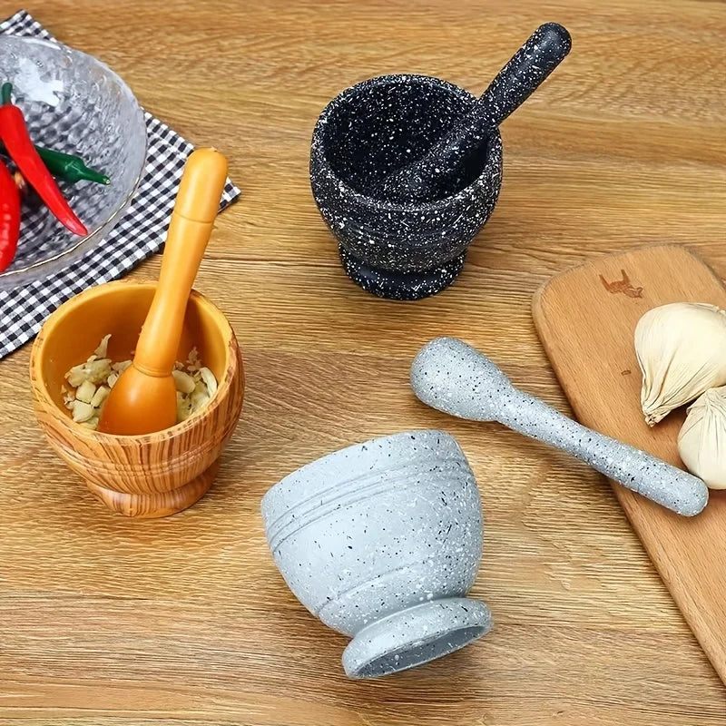 Kitchen Garlic Bowl，Food Grade Material，Multifunctional Grinder，Seasoning Grinder，Grain Material Grinder，Kitchen Utensils
