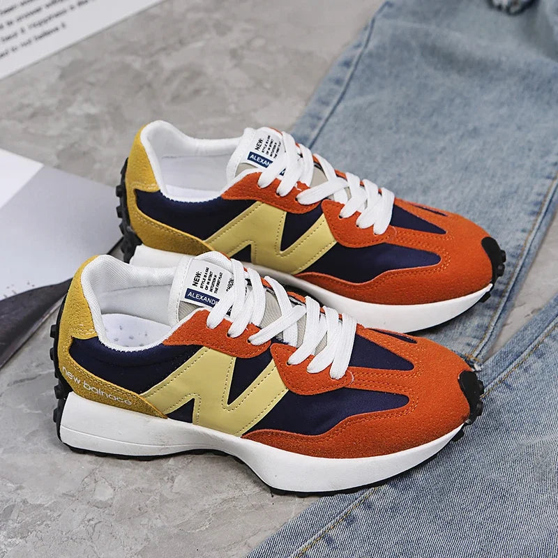 Women Sneakers 2025 New Spring Autumn Brand Luxury Vulcanize Shoes Casual Footwear Zapatillas Mujer Light Flat Breathable Shoes