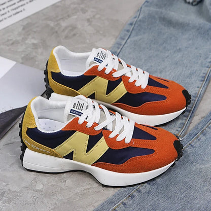 Women Sneakers 2025 New Spring Autumn Brand Luxury Vulcanize Shoes Casual Footwear Zapatillas Mujer Light Flat Breathable Shoes