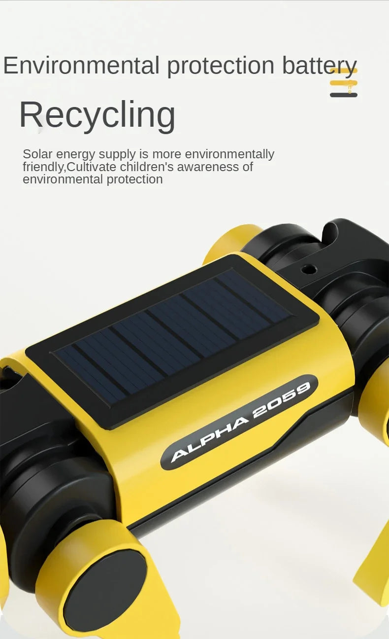 Robot Dog Science Experiment Kits Solar Powered Puppy for Kids DIY Educational Stem Toys  Children Christmas Gifts