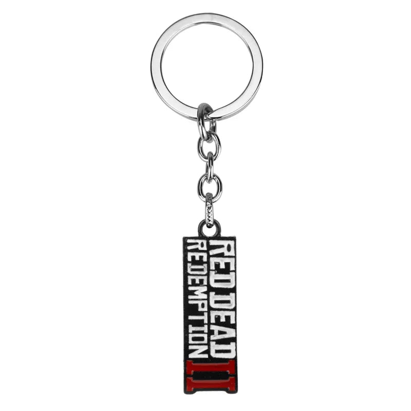 Creative movie Keychain Men Cosplay Game Pendant Car Key Rings Metal Key Accessories Key Props Bag Jewelry Fans Gifts
