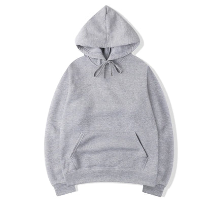 Spring Autumn Fashion Men's Women's Hoodie Casual Hoodies Pullovers Sweatshirts Men's Top Solid Color Hoodies Sweatshirt Male