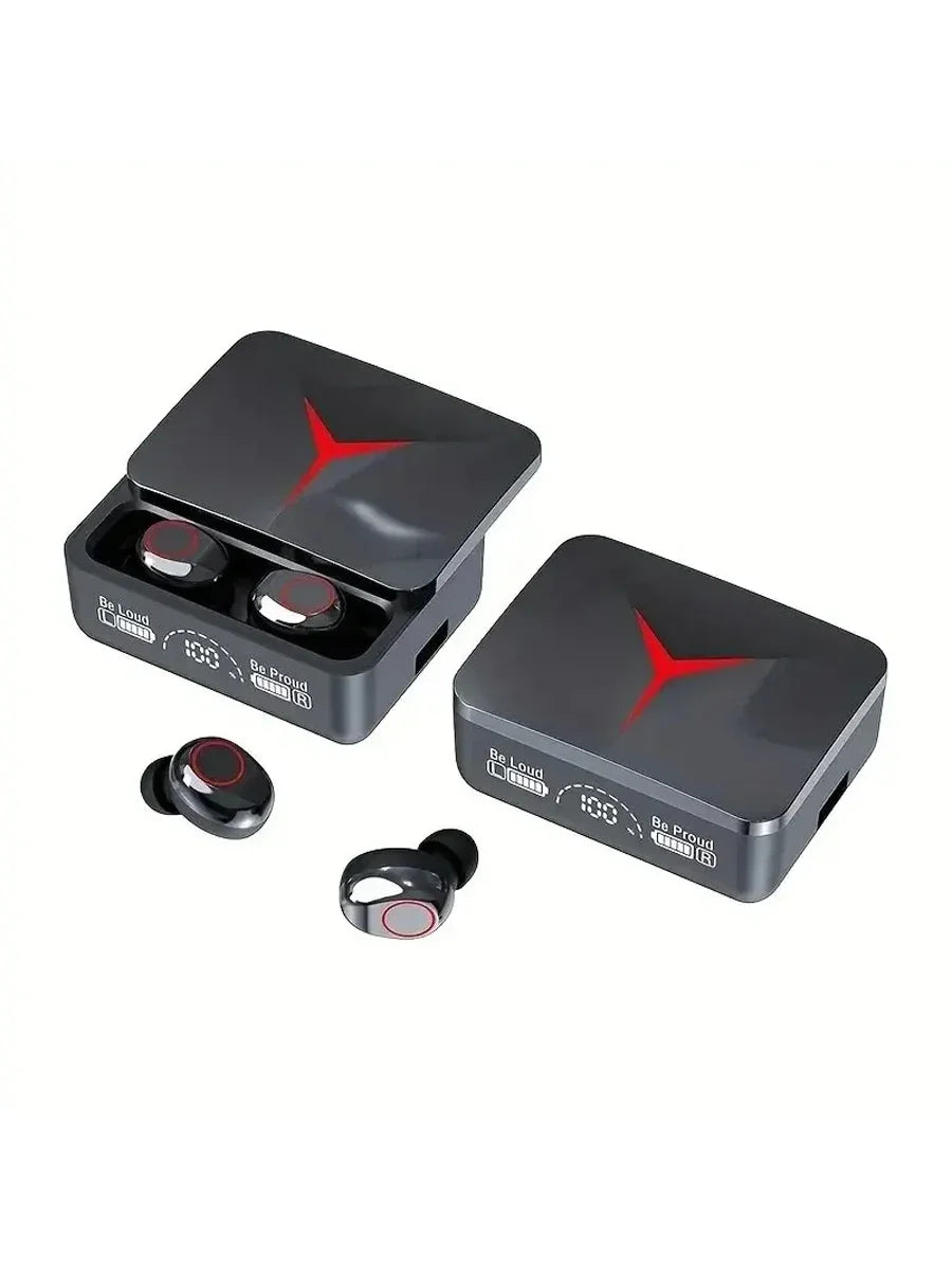 M90 TWS Bluetooth 5.3 Earphones Wireless Headphones Touch Control Gaming Headsets HIFI Stereo Sound Noise Reduction With Mic