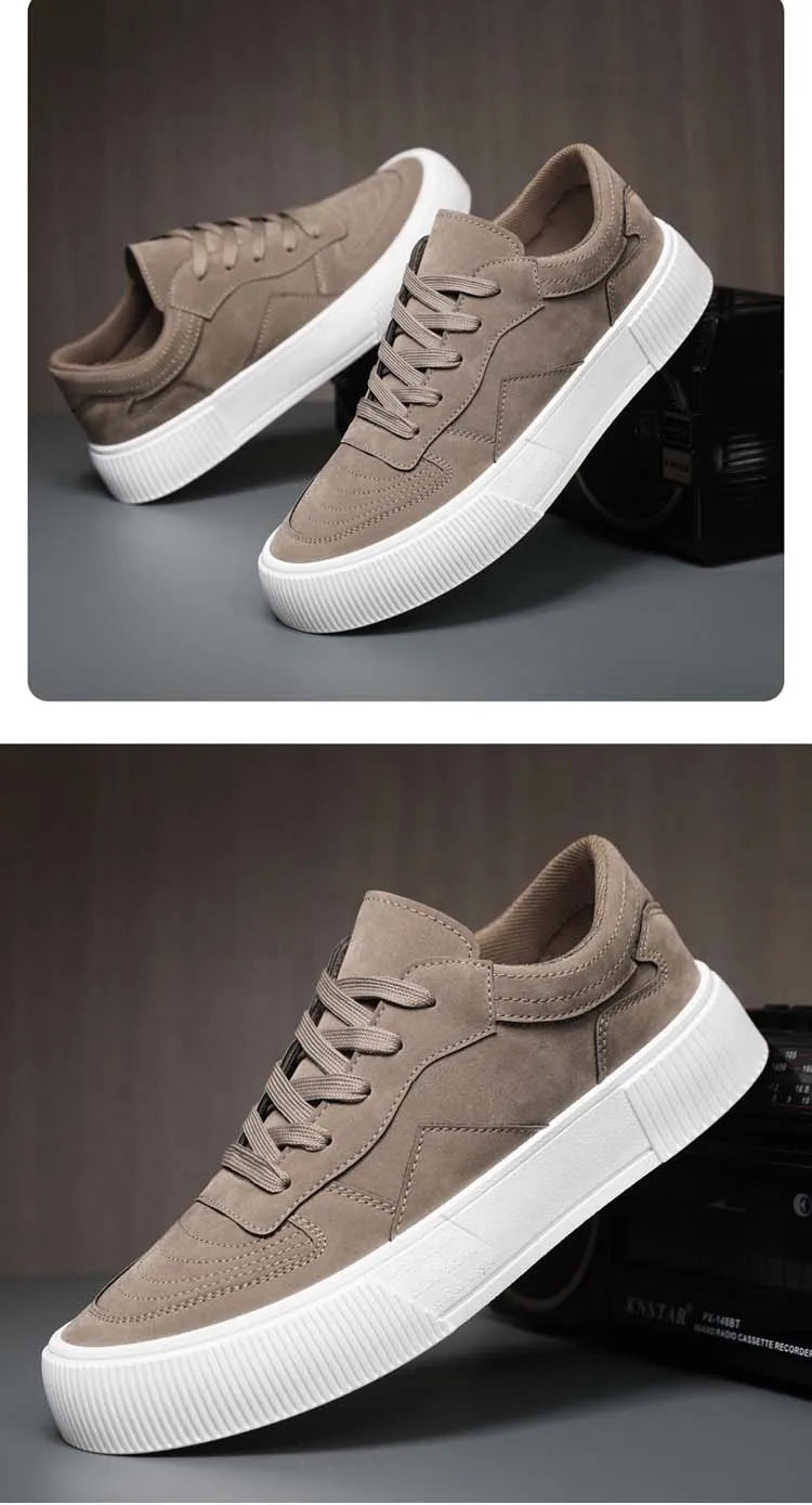 Men's Sneakers Fashion Flat Shoes for Man High Quality Casual Shoes for Men Classical Cosy Comfortable Wear-resistant Pure Color