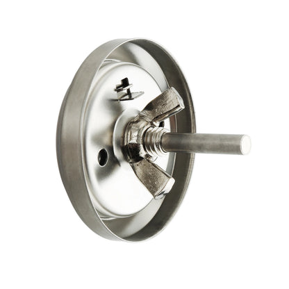 BBQ Gauge Built-in Lid Thermometer Replace for Weber Traveller Grills Charcoal Pit Wood Smoker Oven 150-600°F Barbecue Camping