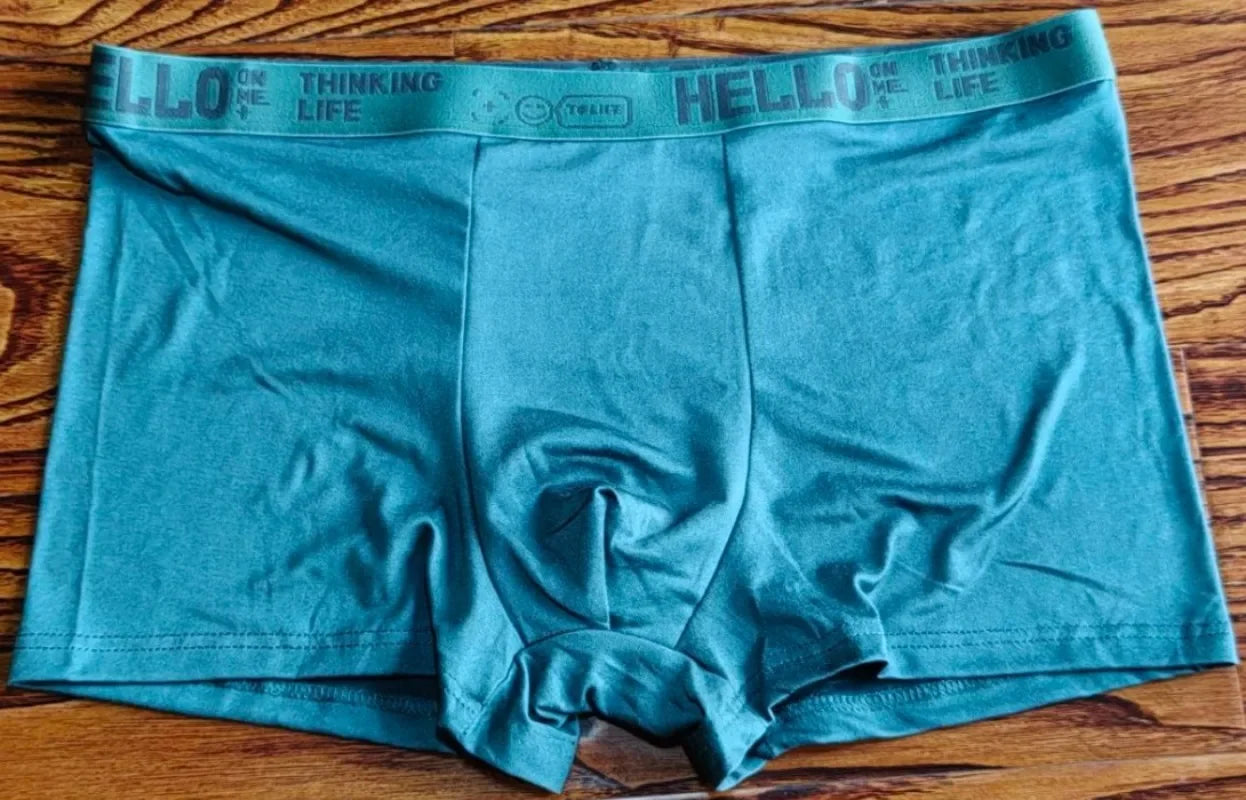 6Pcs Men Underwear Boys Cotton Underpants Male Pure Men Panties Shorts Breathable Boxer Shorts Comfortable soft Plus size