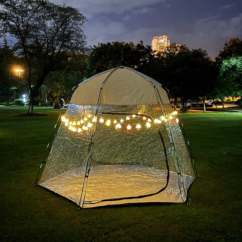 Light Up Your Celebrations, The Tent that Does It All, Ideal Tent for Family Gatherings and Festivals, Lights Are Not Included