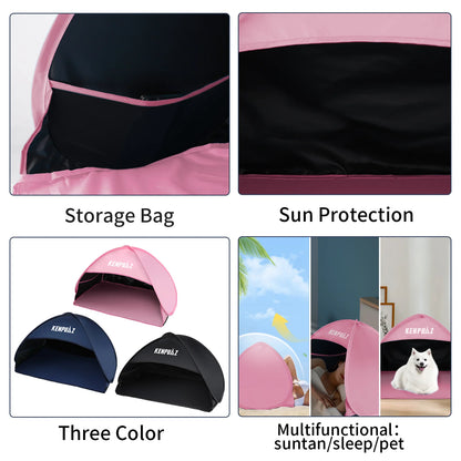 Hot Sale Tents Portable Easy Fold Indoor Outdoor Put Up Sleep Camping Waterproof Head Sunshade Shade Light Tent On Bed