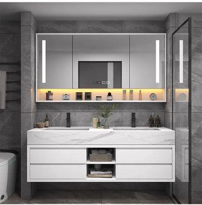 Bathroom Accesories Cabinet Wall Home Accessories Set Luxury Full Furniture Shelfs Sink Cabinet Modern Hovedskapet Bathroom Home