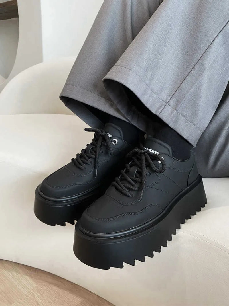 Men's Shoes Spring Autumn New Men Thick Soled Casual Sneakers High Quality Comfortable Soft Board Shoes Versatile Zapatos Hombre