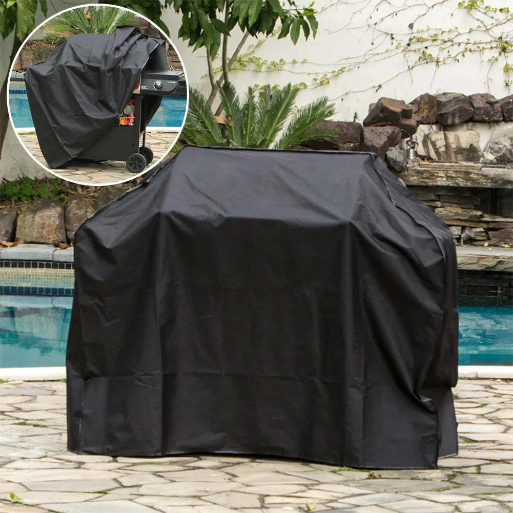 Waterproof BBQ Grill Cover BBQ Cover Anti Dust Rain UV for Gas Electric Charcoal Barbs Outdoor Garden BBQ Accessories