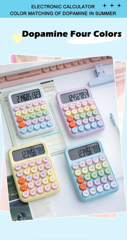 Calculator Dopamine Candy Color High Value Multifunctional Calculator for College Students Children Learning