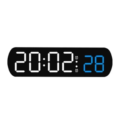 Digital Alarm Clock Travel Clock with Temperature Table Clock Large Display for Bedroom Office Kitchen Home Decoration