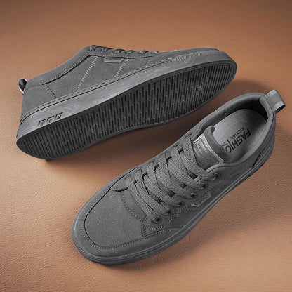 Men's Shoes 2025 New Spring Work Safety Shoes, Anti-slip, Wear-resistant, Versatile Casual Sports Work Shoes, Men's Board Shoes