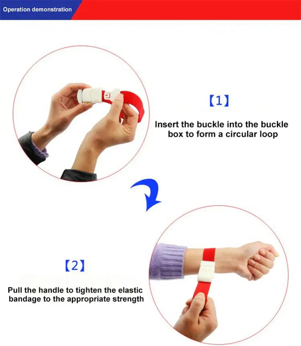 Medical Tourniquet First-Aid Turnstile Buckle Outdoor Camping Survival Gear Emergency Carabiner Tourniquet Nursing Rescue Tools
