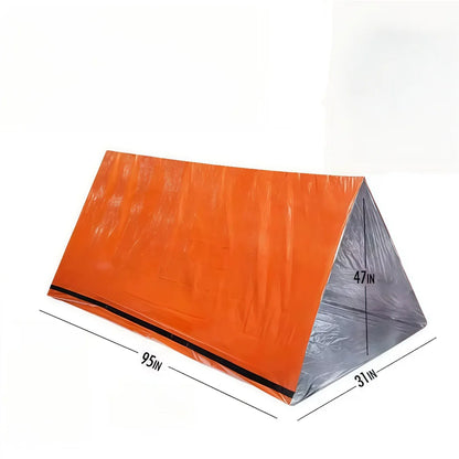Emergency tent, Waterproof 2 Person Emergency Tube Tent for Camping and Outdoor Activities
