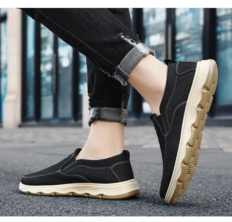 Shoes for men, 2024 autumn new single shoes, British style bean shoes, dad shoes, one foot casual shoes