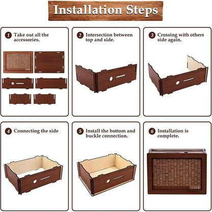 Handmade Natural Wooden Piggy Bank Decorative Disposable Saveing Money Box with Money Goals Counter Piggy Bank for Kids Adults