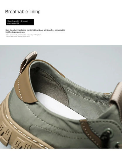 Sneakers for Men New Flats Casual Shoes One Pedal Breathable Men Loafers Stylish and Comfortable High-end Brand Shoes for Men