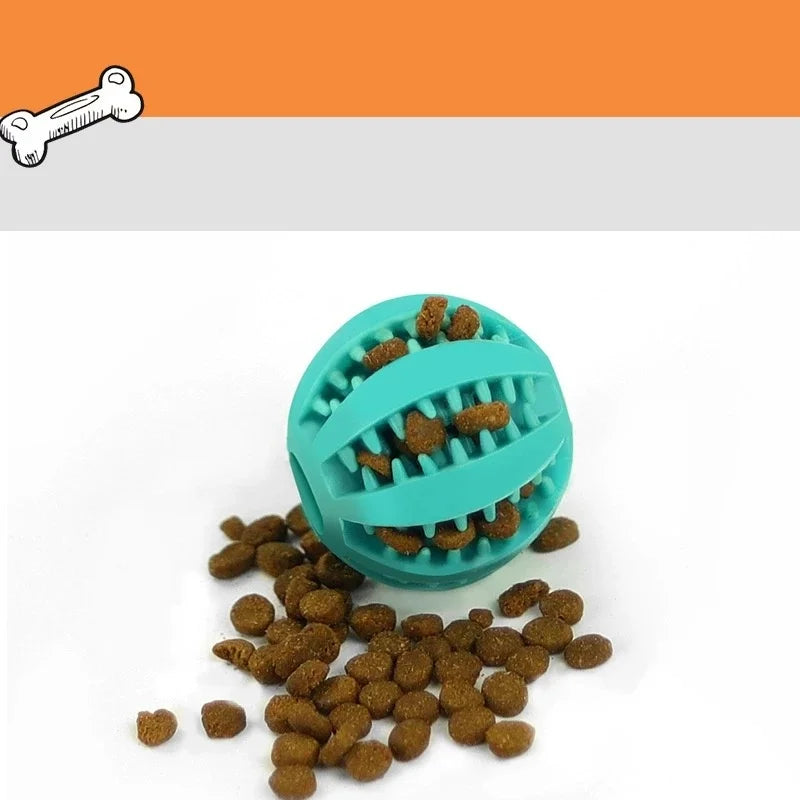 Cross-border pet dog leakage toy balls, teething puzzles, anti-boring and biting training toys