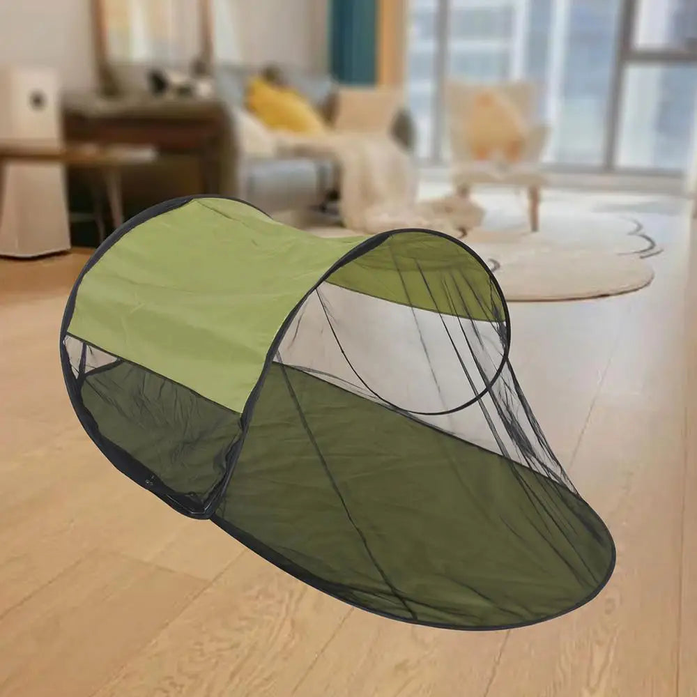 Tents for Camping Foldable Net Tent with Floor Single Person Camping Screen Shelter Portable Screen Houses for Bedding Camping