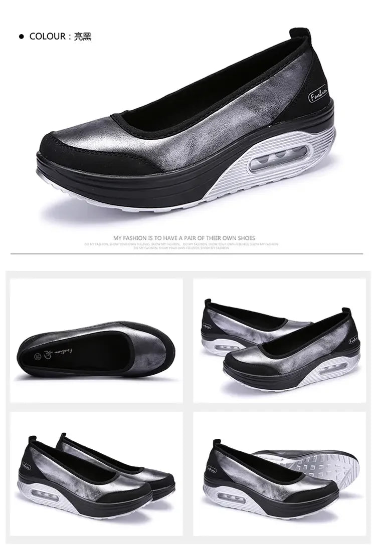 Shoes for Women Shoes 2025 New Flats Women Loafers Slip on Shoes Woman Tenis Feminino Casual Outdoors Plus Size Woman Sneakers