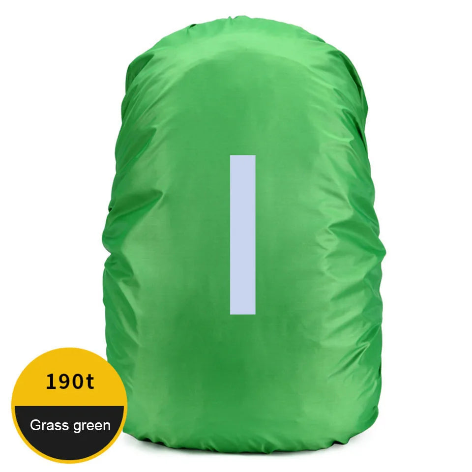 KoKossi 1Pcs 20-60L Outdoor Hiking Backpack Rain Cover Backpack Waterproof Cover Cycling Hiking Reflective Rain Cover Unisex