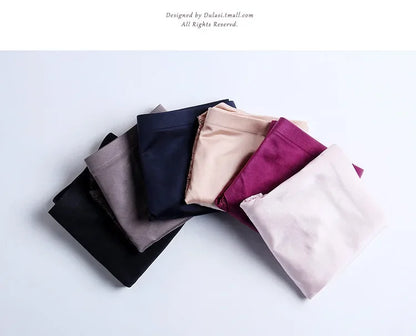 4PCS Luxury Pearl Lace Patchwork Sexy Panties One-piece Seamless Women's Briefs L - 2XL Plus Size