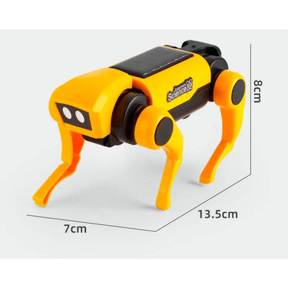 Robot Dog Science Experiment Kits Solar Powered Puppy for Kids DIY Educational Stem Toys  Children Christmas Gifts