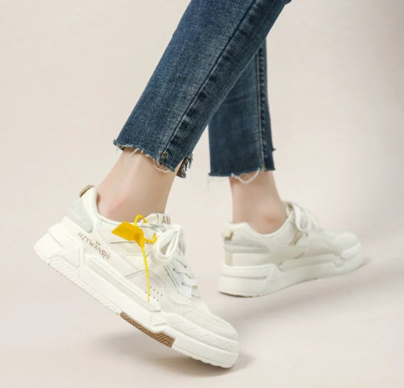 2025 New Women Shoes High Quality Original All-match Platform Casual Sneakers Trends Sweet American Fashion Student Boards Shoes
