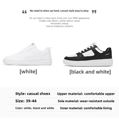 Men's Shoes Explosion Thick Soled Leather Small White Shoes Men's Trendy Shoes with Fashion Board Shoes Street Casual Shoes