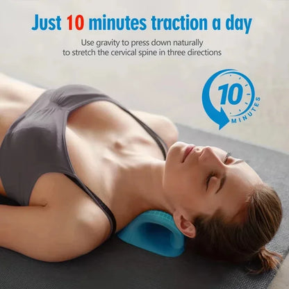 Neck And Shoulder Relaxer Cervical Traction Device Pain Relief And Cervical Spine Alignment Chiropractic Pillow Neck Stretcher