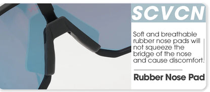 SCVCN Men bicycle Cycling Sunglasses Woman MTB road bike Driving Goggles Outdoor Sports running Glasses UV400 Hiking Eyewear