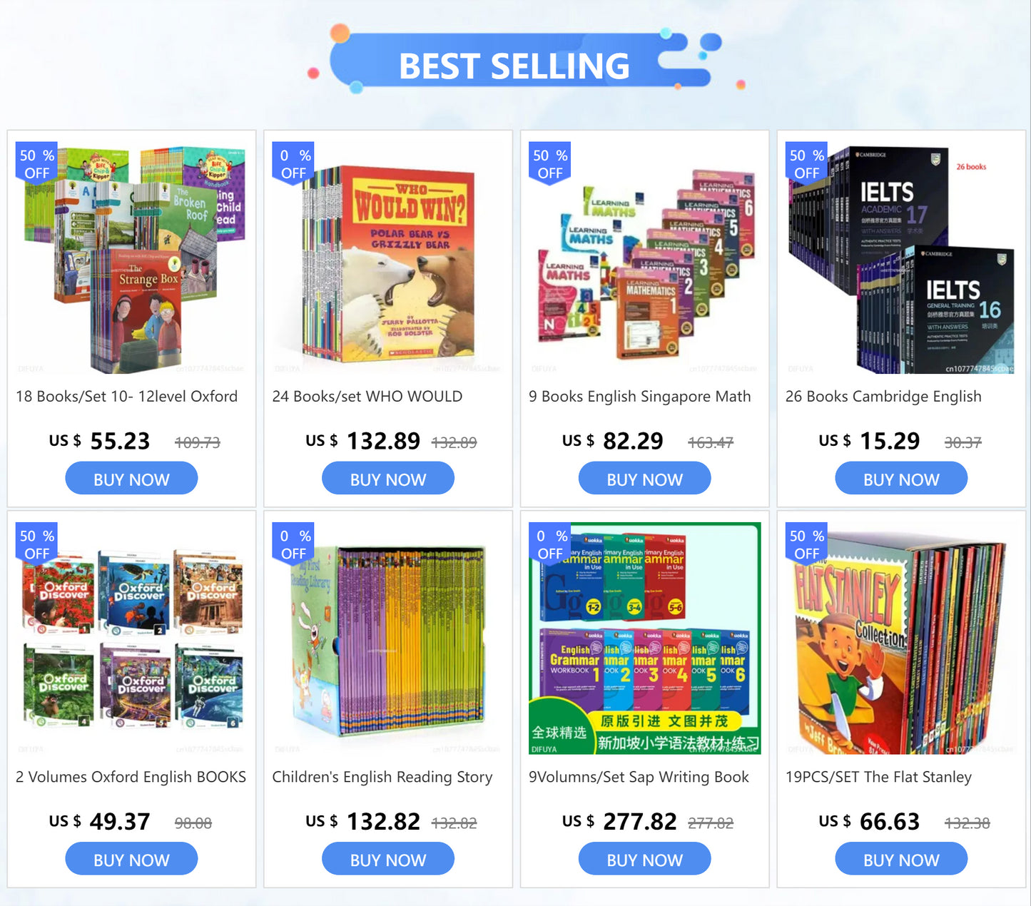 8 Books The Cartoon Guide to Statistics/Chemistry Funny Science Comics English Story Book Help Child Be Reader Early Education